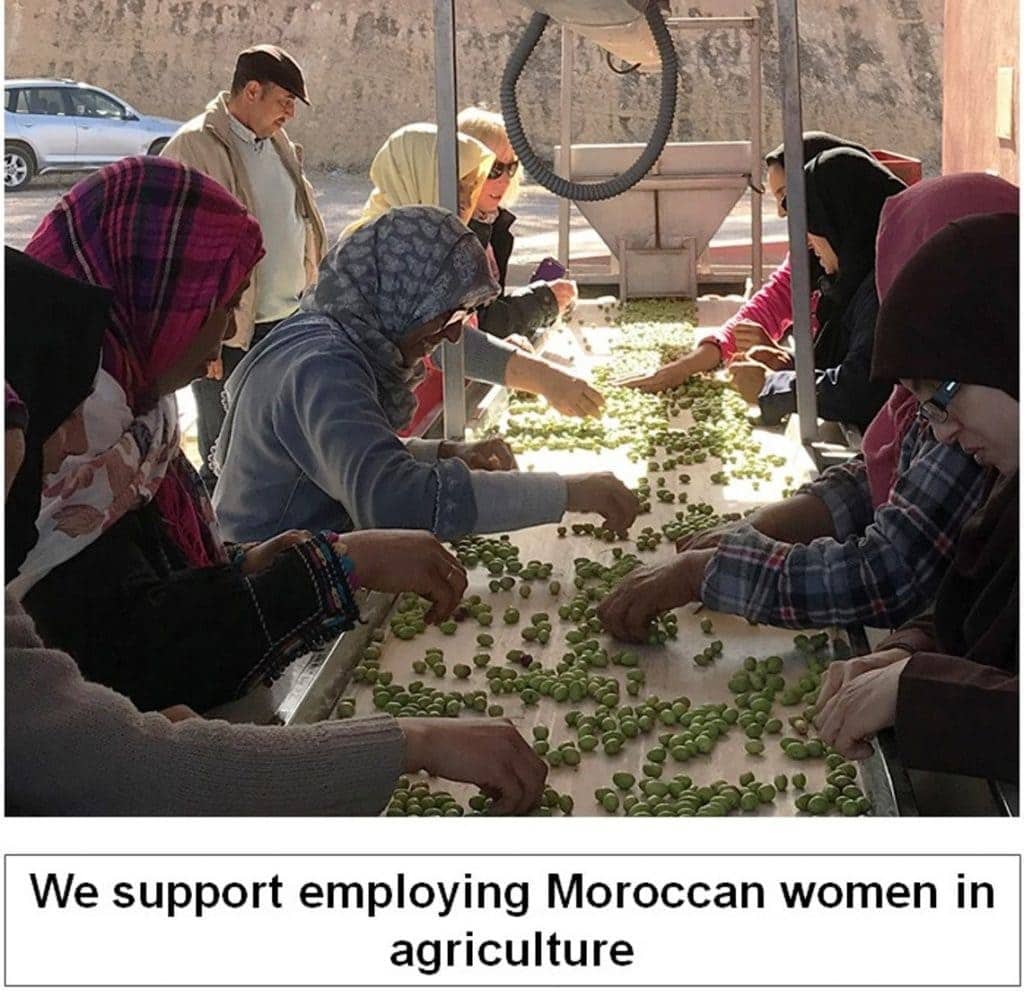 We Support Employing Moroccan Women In Agriculture