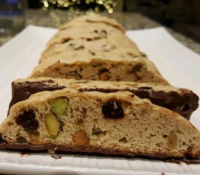 Cranberry Biscotti With Olive Oil