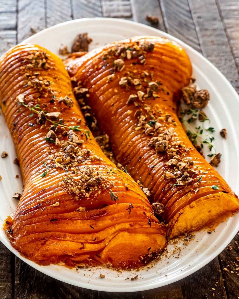 Hot Honey Roasted Butternut Squash